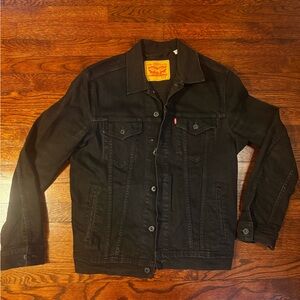 Levi's Men's Black Denim Jacket